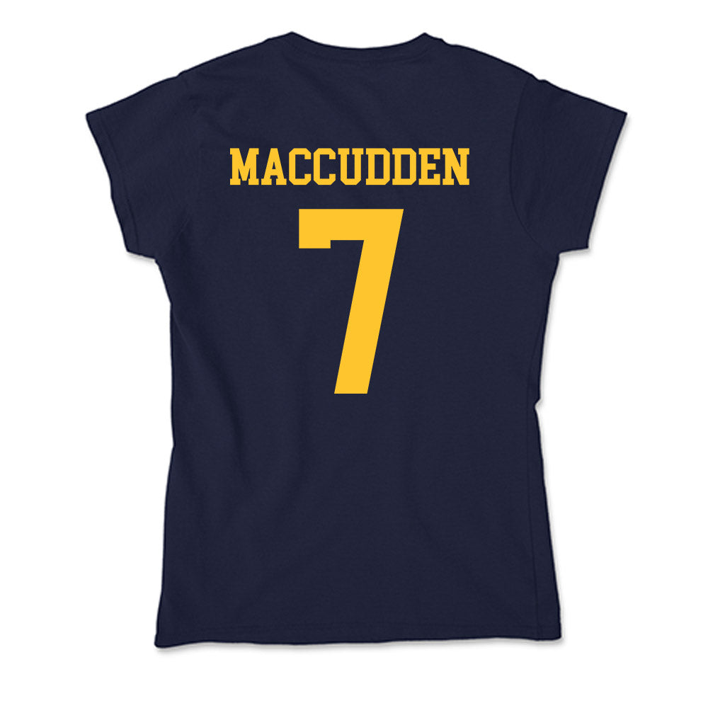 UC Berkeley - NCAA Women's Volleyball : Siena MacCudden - Classic Shersey Soft Style Women’s T-Shirt-1