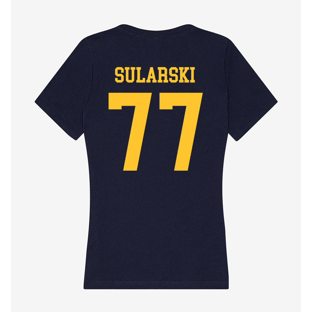 UC Berkeley - NCAA Men's Basketball : Gabriel Sularski - Classic Shersey Women's V-Neck T-Shirt-1
