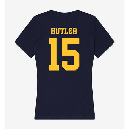 UC Berkeley - NCAA Men's Basketball : Luke Butler - Classic Shersey Women's V-Neck T-Shirt-1