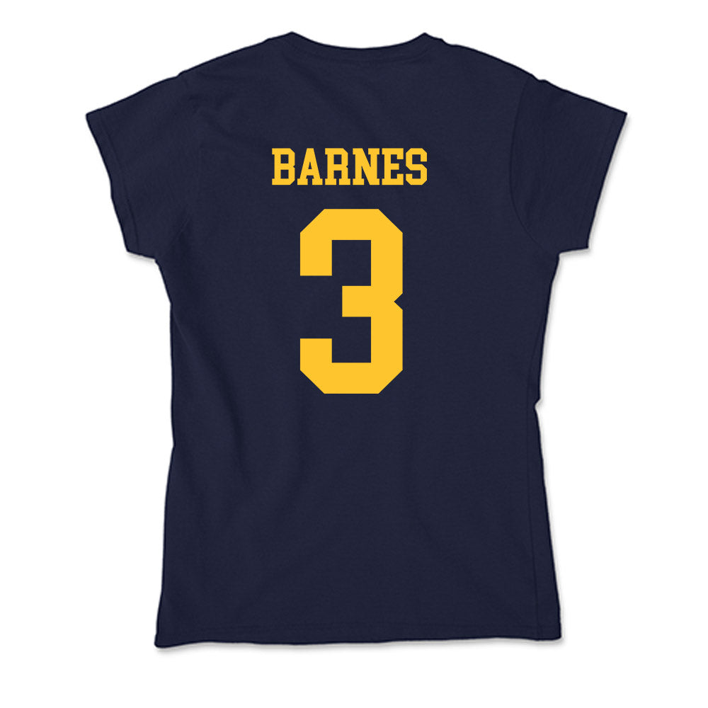 UC Berkeley - NCAA Women's Basketball : Taylor Barnes - Classic Shersey Soft Style Women’s T-Shirt-1