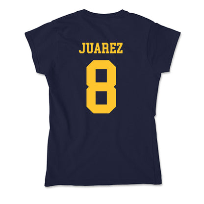 UC Berkeley - NCAA Men's Soccer : Allan Juarez - Classic Shersey Soft Style Women’s T-Shirt-1