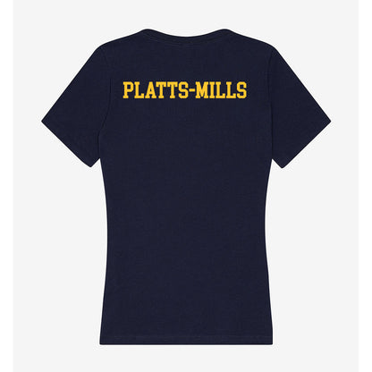 UC Berkeley - NCAA Men's Swimming & Diving : Ian Platts-Mills - Classic Shersey Women's V-Neck T-Shirt-1