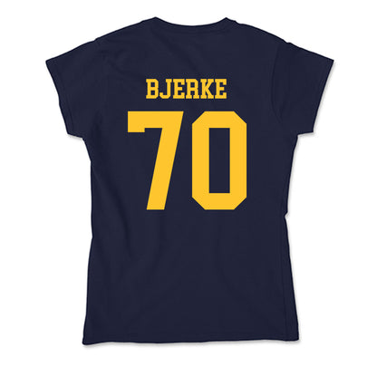 UC Berkeley - NCAA Football : Sam Bjerke - Classic Shersey Soft Style Women’s T-Shirt-1