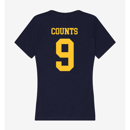UC Berkeley - NCAA Softball : Kayli Counts - Women's V-Neck T-Shirt-1