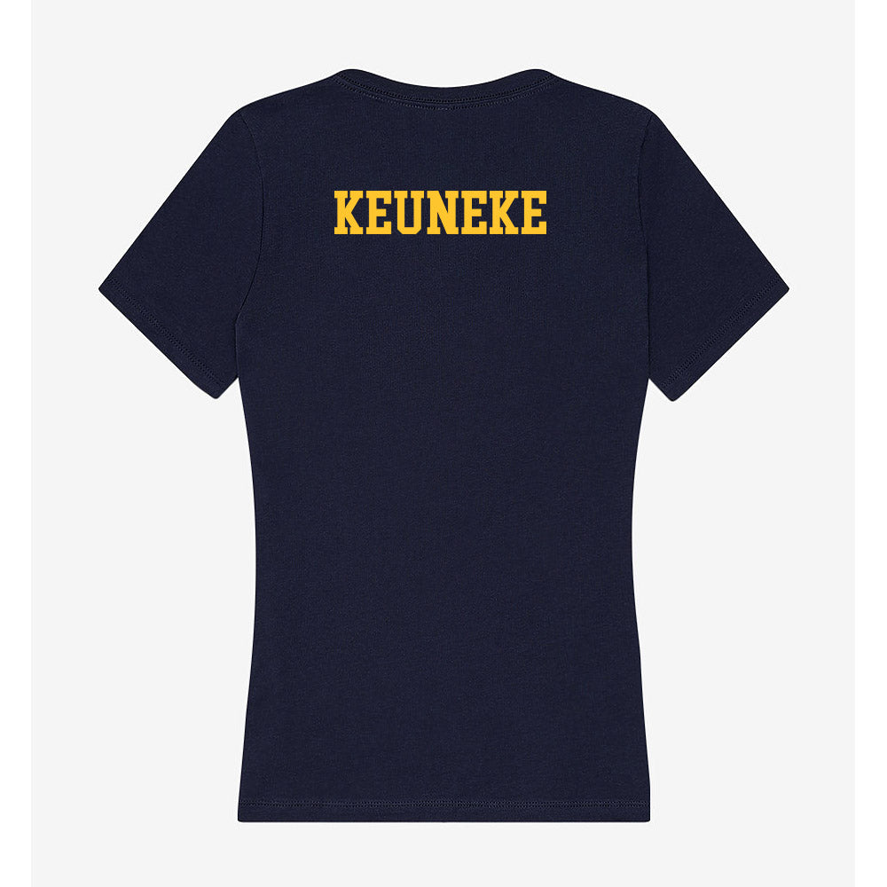 UC Berkeley - NCAA Women's Gymnastics : CJ Keuneke - Classic Shersey Women's V-Neck T-Shirt-1