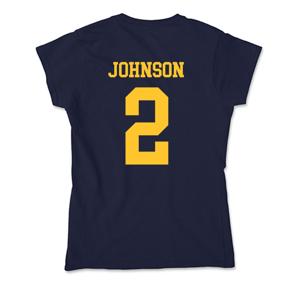 UC Berkeley - NCAA Women's Volleyball : Sophia Johnson - Classic Shersey Soft Style Women’s T-Shirt-1