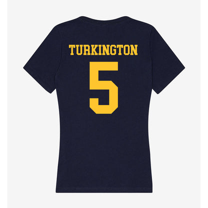 UC Berkeley - NCAA Baseball : Austin Turkington - Classic Shersey Women's V-Neck T-Shirt-1