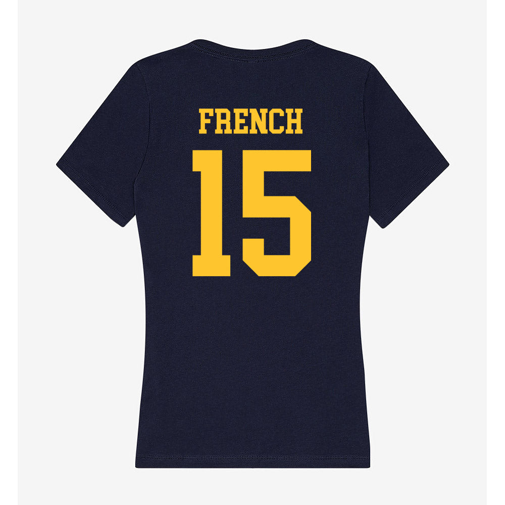 UC Berkeley - NCAA Baseball : Jacob French - Classic Shersey Women's V-Neck T-Shirt-1