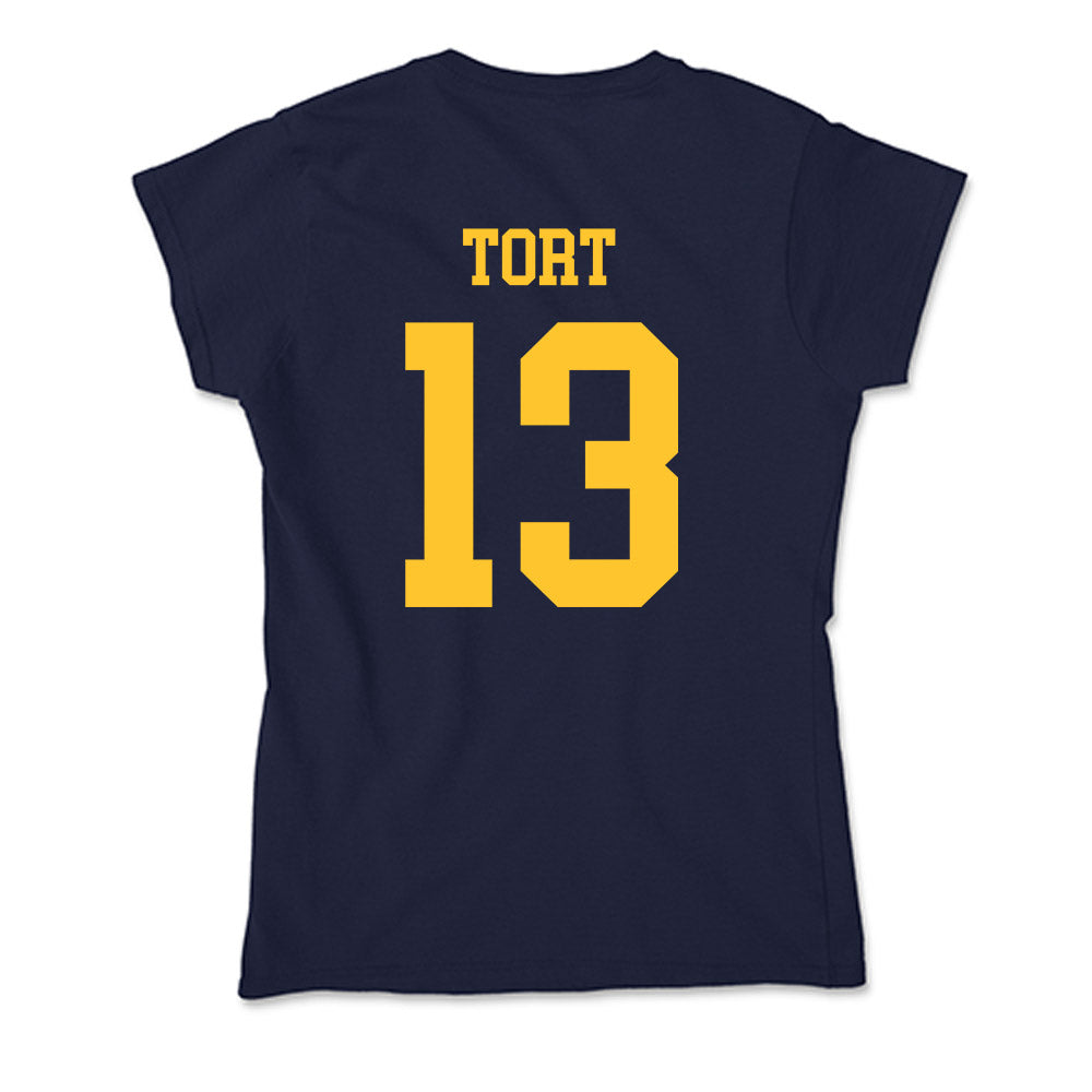 UC Berkeley - NCAA Men's Rugby : Tomas Tort - Classic Shersey Soft Style Women’s T-Shirt-1