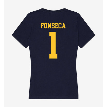 UC Berkeley - NCAA Women's Water Polo : Talia Fonseca - Classic Shersey Women's V-Neck T-Shirt-1