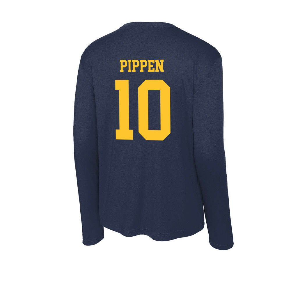 UC Berkeley - NCAA Men's Basketball : Justin Pippen - Classic Shersey Activewear Long Sleeve T-Shirt-1