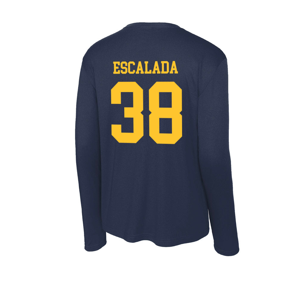 UC Berkeley - NCAA Football : Nate Escalada - Classic Shersey Activewear Long Sleeve T-Shirt-1
