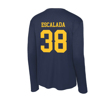 UC Berkeley - NCAA Football : Nate Escalada - Classic Shersey Activewear Long Sleeve T-Shirt-1