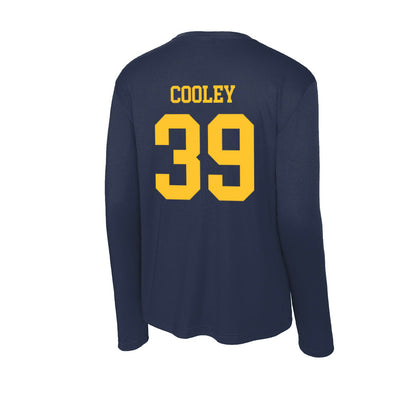 UC Berkeley - NCAA Football : Michael Cooley - Classic Shersey Activewear Long Sleeve T-Shirt-1