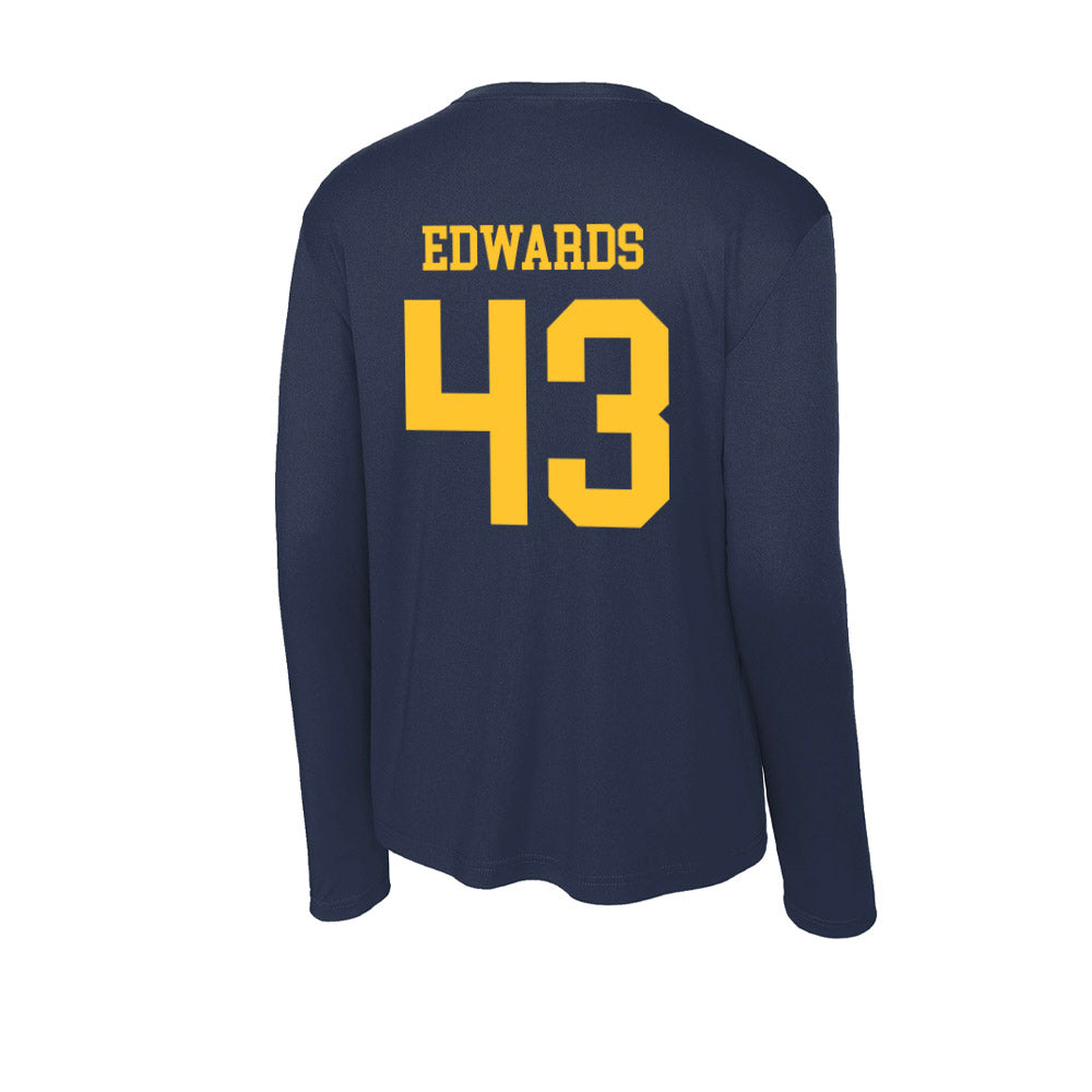 UC Berkeley - NCAA Baseball : Rex Edwards - Classic Shersey Activewear Long Sleeve T-Shirt-1