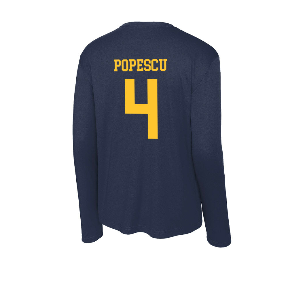 UC Berkeley - NCAA Women's Volleyball : Francesca Popescu - Classic Shersey Activewear Long Sleeve T-Shirt-1