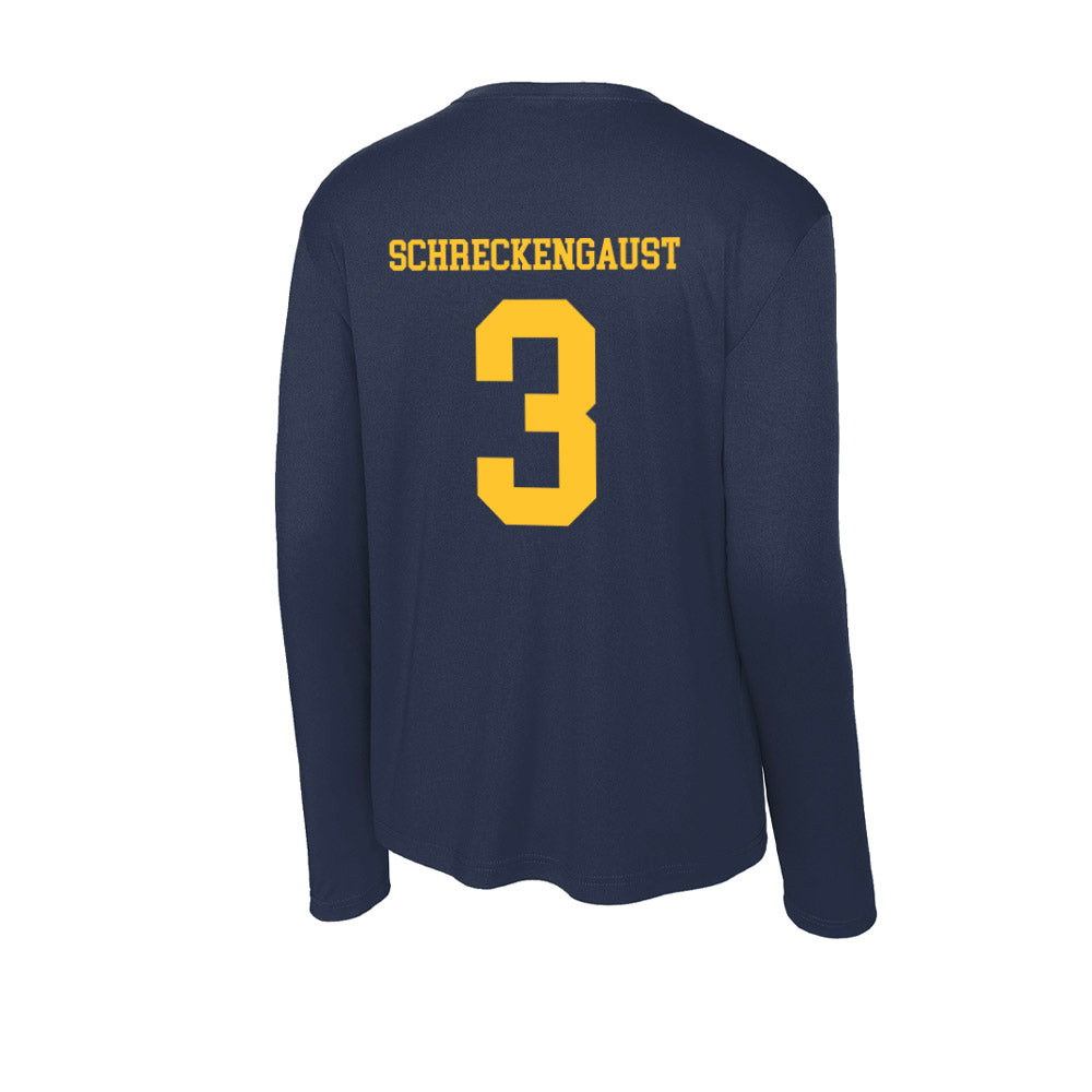 UC Berkeley - NCAA Men's Rugby : William Schreckengaust - Classic Shersey Activewear Long Sleeve T-Shirt-1