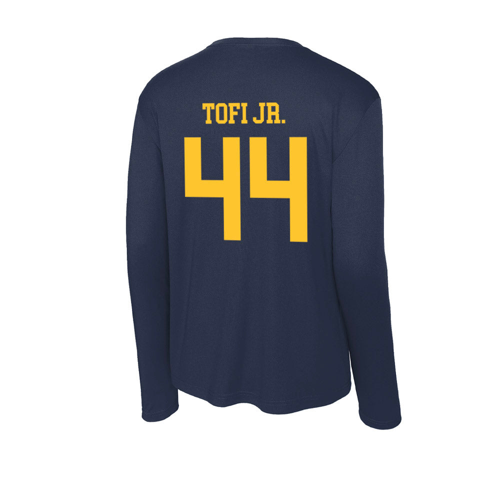 UC Berkeley - NCAA Football : John Tofi Jr. - Classic Shersey Activewear Long Sleeve T-Shirt-1