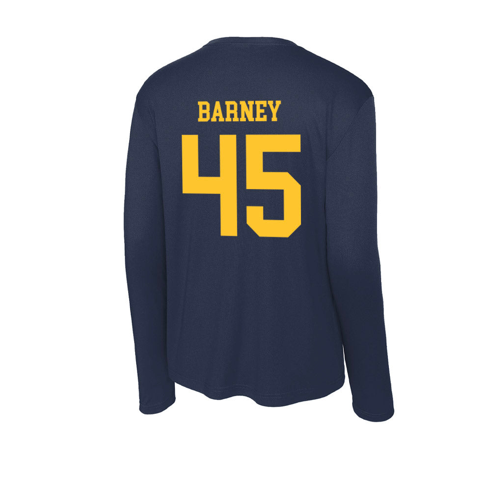 UC Berkeley - NCAA Football : Beckham Barney - Classic Shersey Activewear Long Sleeve T-Shirt-1