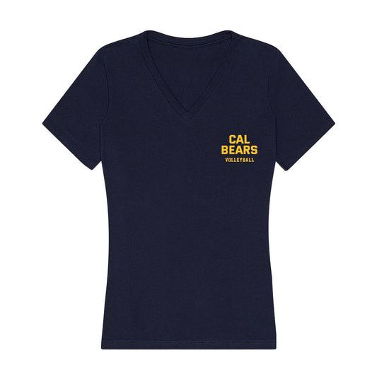 UC Berkeley - NCAA Women's Volleyball : Annemarie OGara - Classic Shersey Women's V-Neck T-Shirt-0