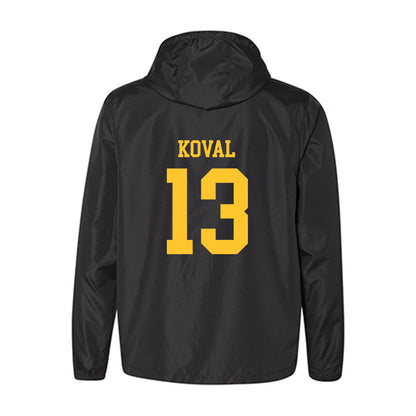 LSU - NCAA Women's Basketball : Kate Koval - Windbreaker-1