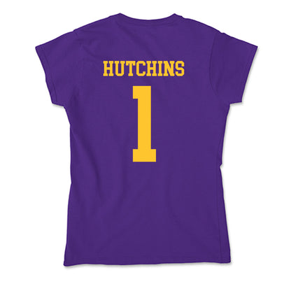 LSU - NCAA Softball : Ally Hutchins - Soft Style Women’s T-Shirt-1