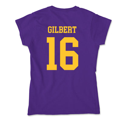 LSU - NCAA Women's Basketball : Kailyn Gilbert - Soft Style Women’s T-Shirt-1