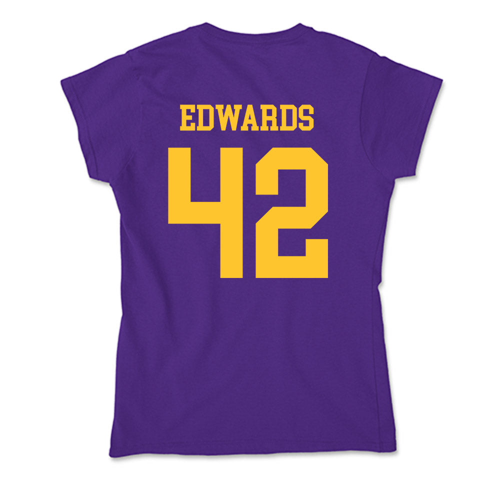 LSU - NCAA Softball : Tori Edwards - Soft Style Women’s T-Shirt-1