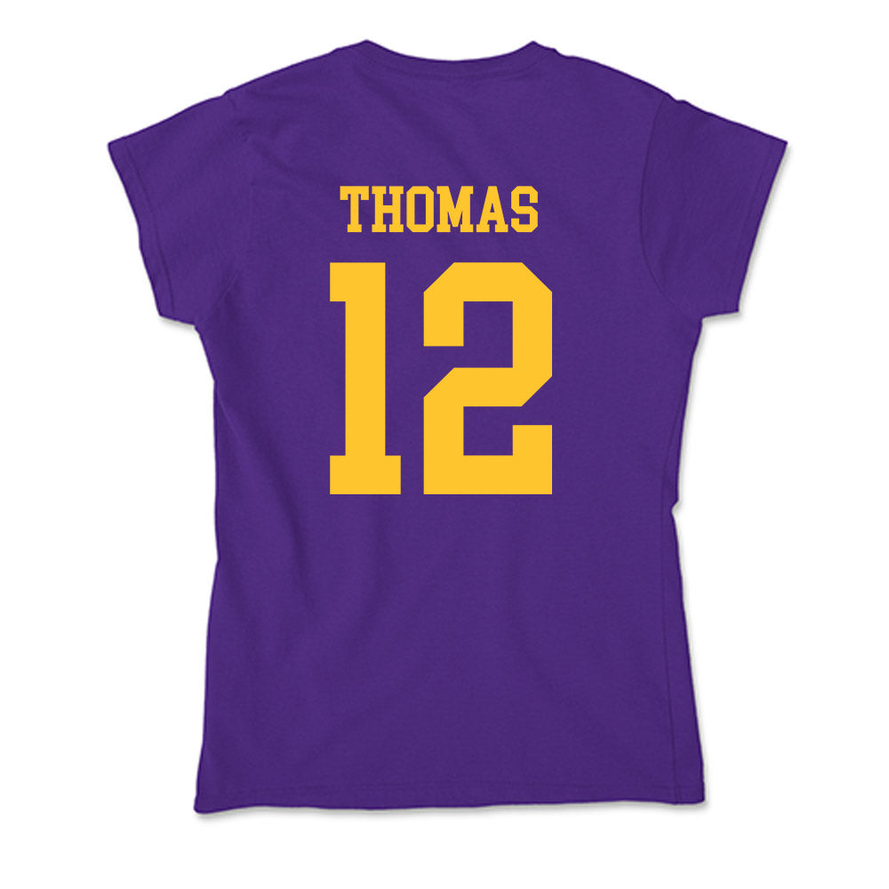 LSU - NCAA Football : Malachi Thomas - Soft Style Women’s T-Shirt-1