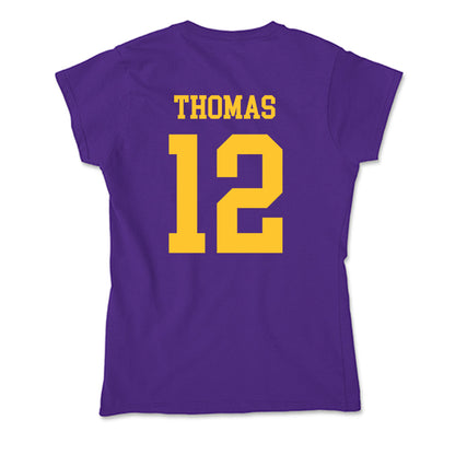 LSU - NCAA Football : Malachi Thomas - Soft Style Women’s T-Shirt-1