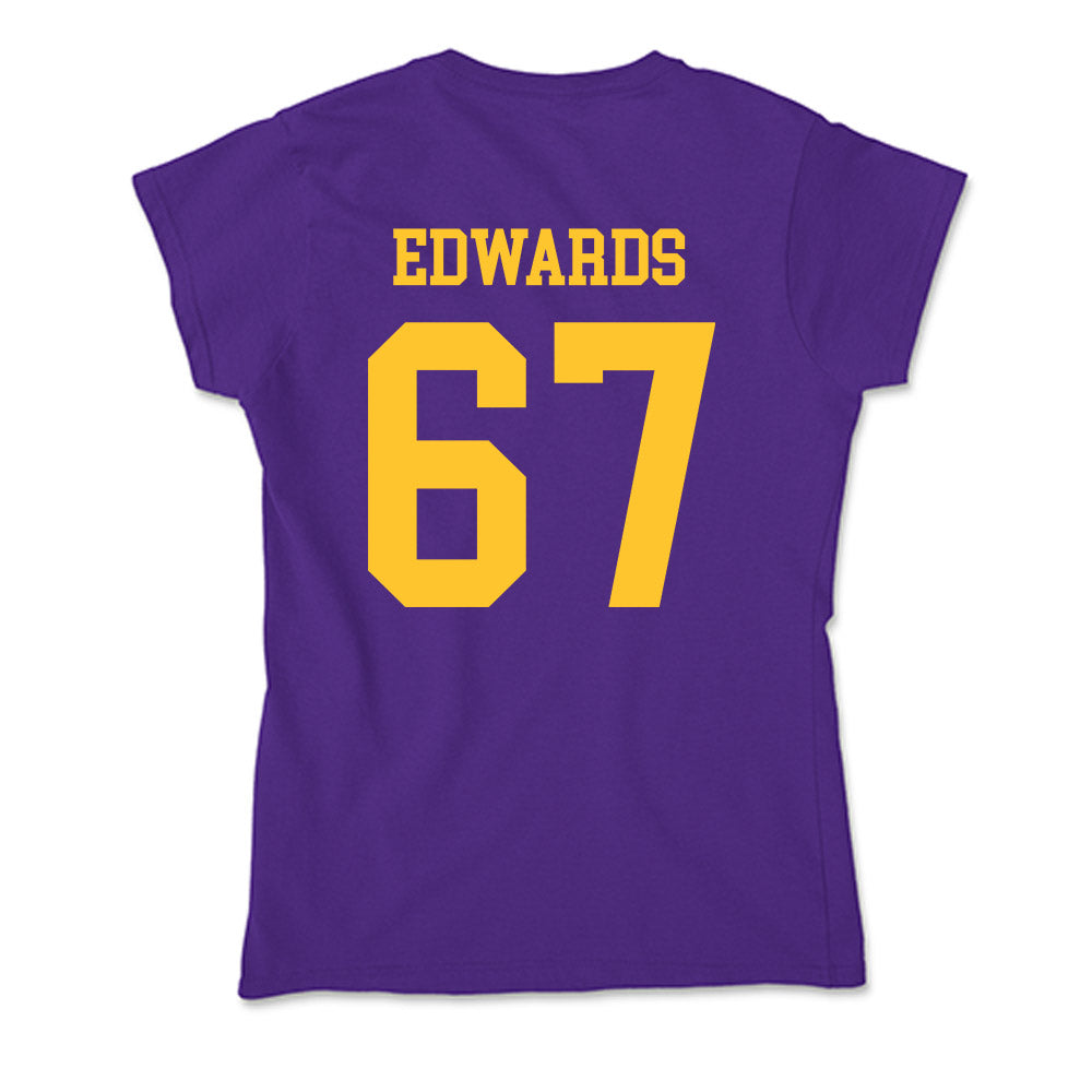 LSU - NCAA Softball : Kylee Edwards - Soft Style Women’s T-Shirt-1