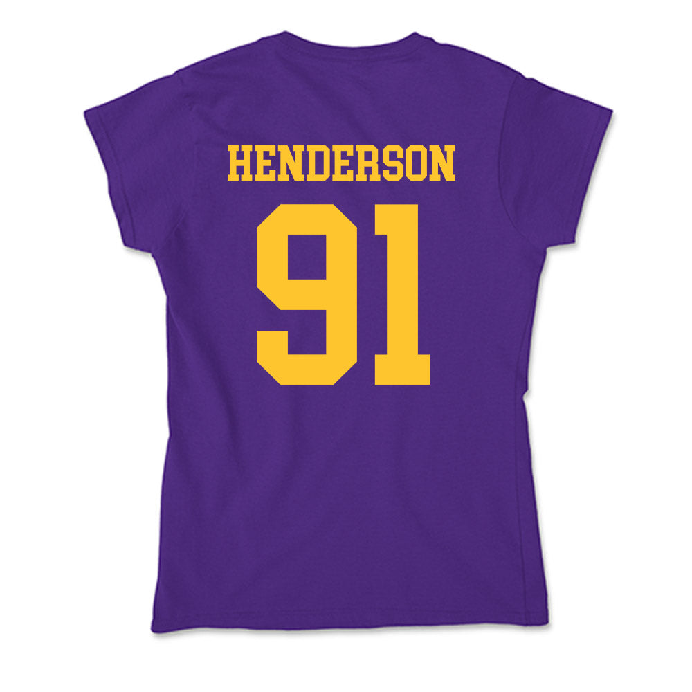LSU - NCAA Football : Trenton Henderson - Soft Style Women’s T-Shirt-1