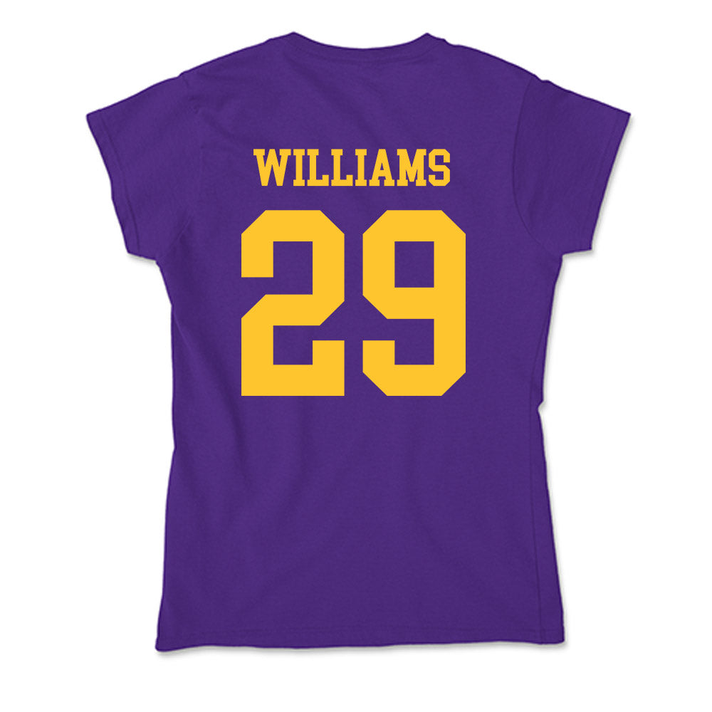 LSU - NCAA Baseball : Cooper Williams - Soft Style Women’s T-Shirt-1