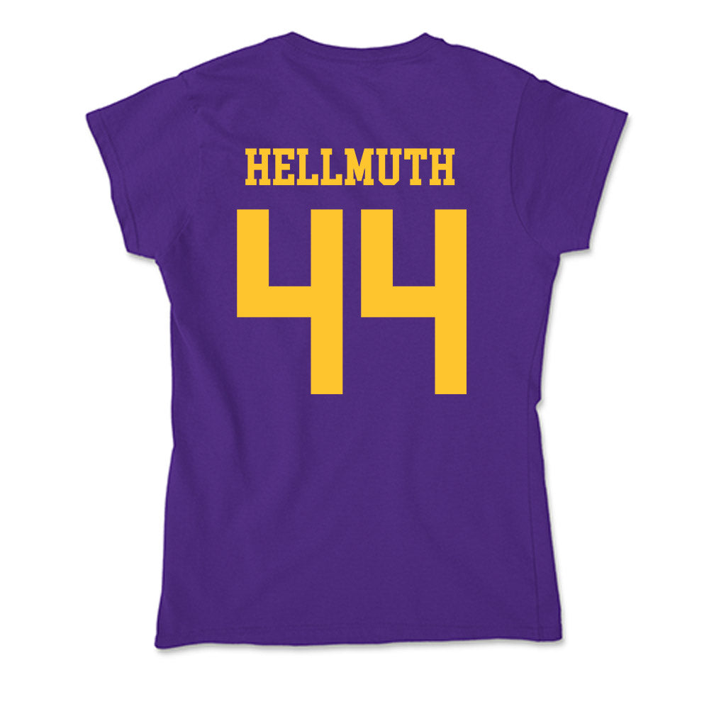 LSU - NCAA Beach Volleyball : Emily Hellmuth - Soft Style Women’s T-Shirt-1