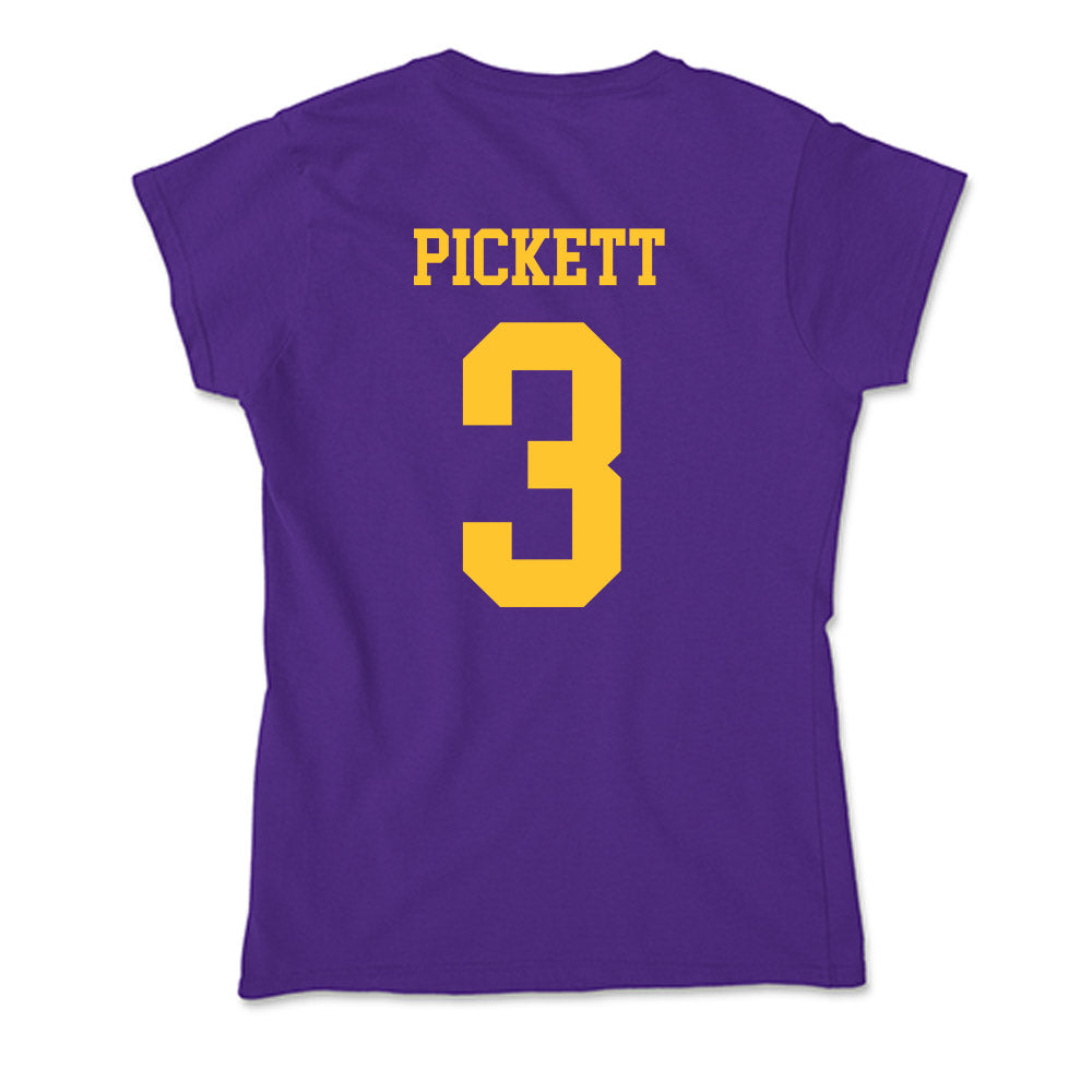 LSU - NCAA Football : DJ Pickett - Soft Style Women’s T-Shirt-1