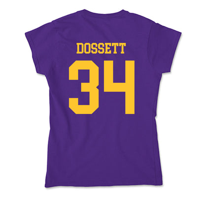 LSU - NCAA Football : Mason Dossett - Soft Style Women’s T-Shirt-1