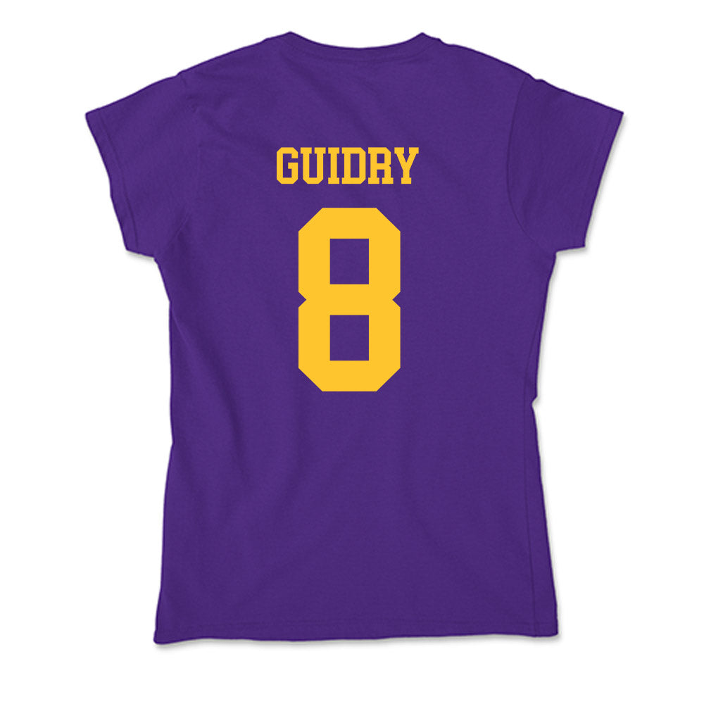 LSU - NCAA Baseball : Gavin Guidry - Soft Style Women’s T-Shirt-1