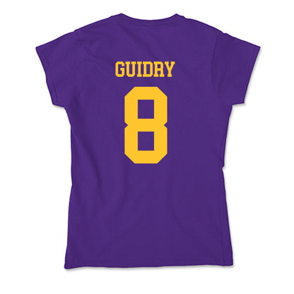 LSU - NCAA Baseball : Gavin Guidry - Soft Style Women’s T-Shirt-1