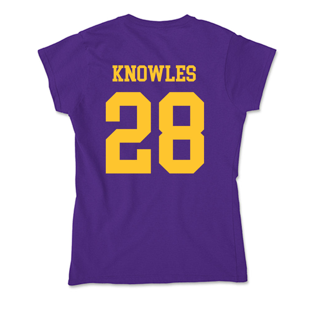 LSU - NCAA Women's Soccer : Brielyn Knowles - Soft Style Women’s T-Shirt-1