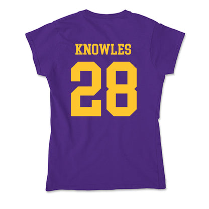 LSU - NCAA Women's Soccer : Brielyn Knowles - Soft Style Women’s T-Shirt-1