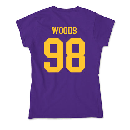 LSU - NCAA Football : Achilles Woods - Soft Style Women’s T-Shirt-1