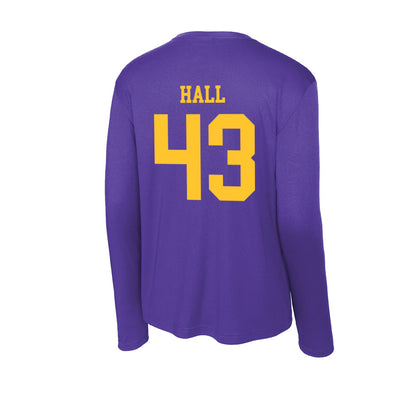 LSU - NCAA Football : Silas Hall - Activewear Long Sleeve T-Shirt-1