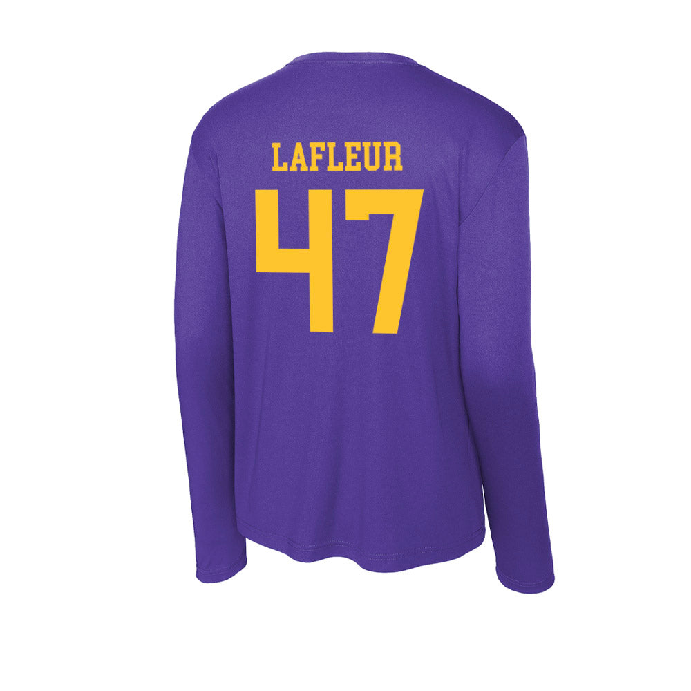 LSU - NCAA Football : JD LaFleur - Activewear Long Sleeve T-Shirt-1
