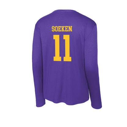 LSU - NCAA Softball : Lauryn Soeken - Activewear Long Sleeve T-Shirt-1