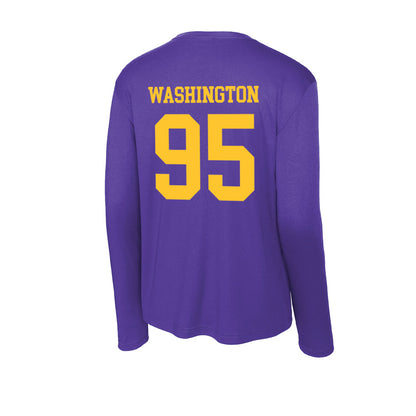 LSU - NCAA Football : Shone Washington - Activewear Long Sleeve T-Shirt-1