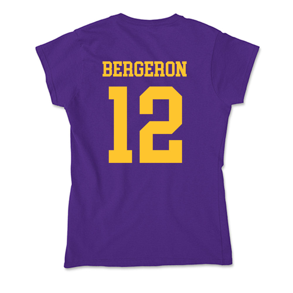 LSU - NCAA Softball : Maci Bergeron - Soft Style Women’s T-Shirt-1