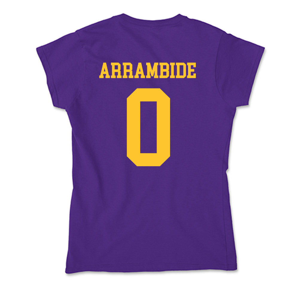LSU - NCAA Baseball : Cade Arrambide - Soft Style Women’s T-Shirt-1