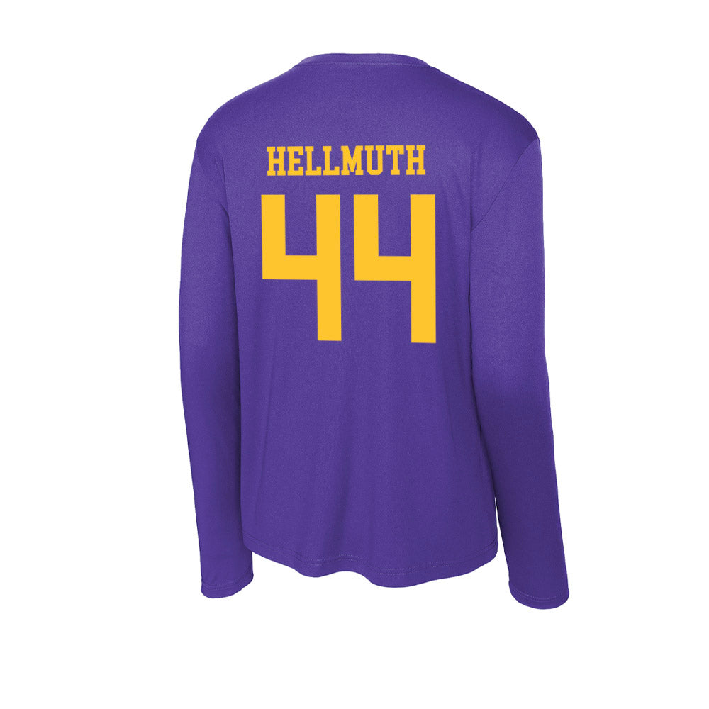 LSU - NCAA Beach Volleyball : Emily Hellmuth - Activewear Long Sleeve T-Shirt-1