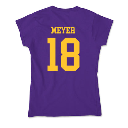 LSU - NCAA Women's Volleyball : Zayna Meyer - Soft Style Women’s T-Shirt-1