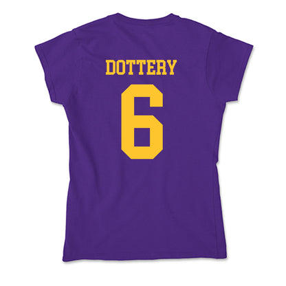 LSU - NCAA Football : Tj Dottery - Soft Style Women’s T-Shirt-1